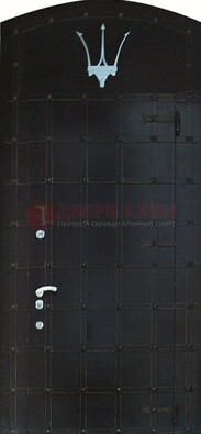 Металлическая арочная дверь ДА-22 высокого качества в Мурманске
