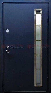 Металлическая дверь с порошковым покрытием и МДФ Белый дуб ДП-219 в Мурманске
