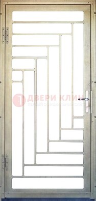 Железная решетчатая дверь с узором ДР-41 в Мурманске