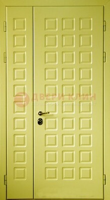 Салатовая тамбурная дверь ДТМ-28 в Мурманске