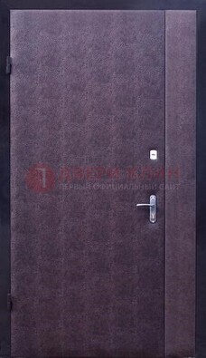Бордовая металлическая тамбурная дверь ДТМ-3 в Мурманске